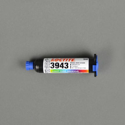 漢高樂泰 3943光固化醫(yī)療器械膠粘劑 透明 25毫升 注射器